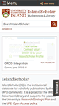 Mobile Screenshot of islandscholar.ca